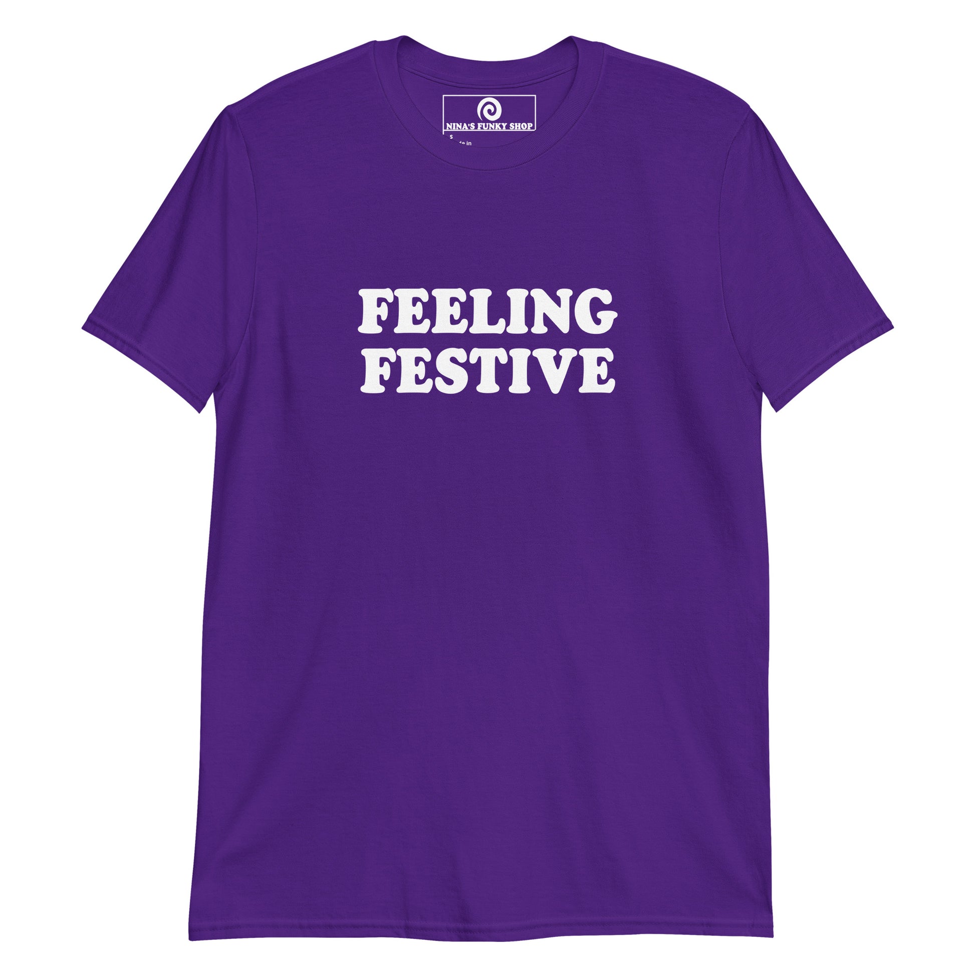 Purple Feeling Festive T-Shirt