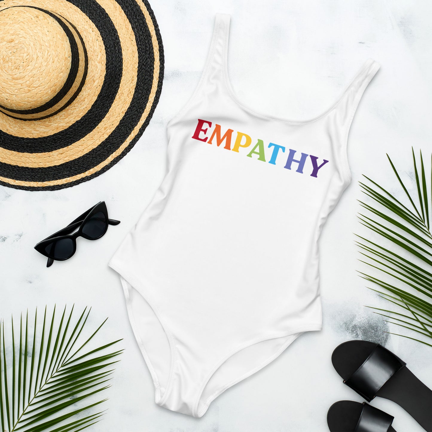 Rainbow Empathy One-Piece Swimsuit