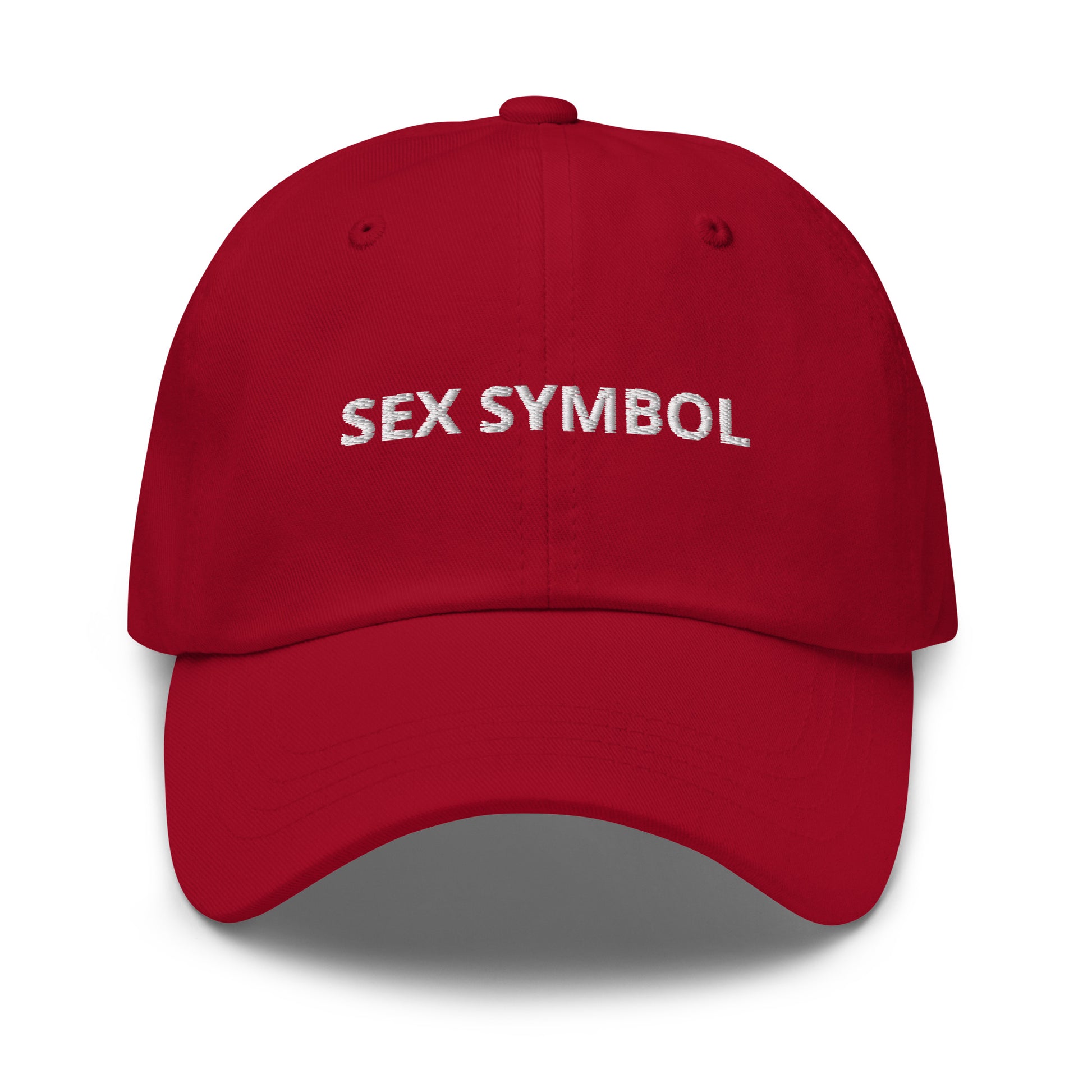 Red Sex Symbol Dad Hat