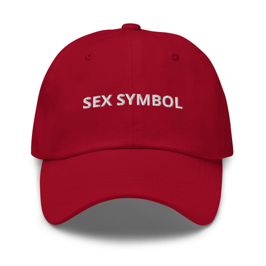 Red Sex Symbol Dad Hat