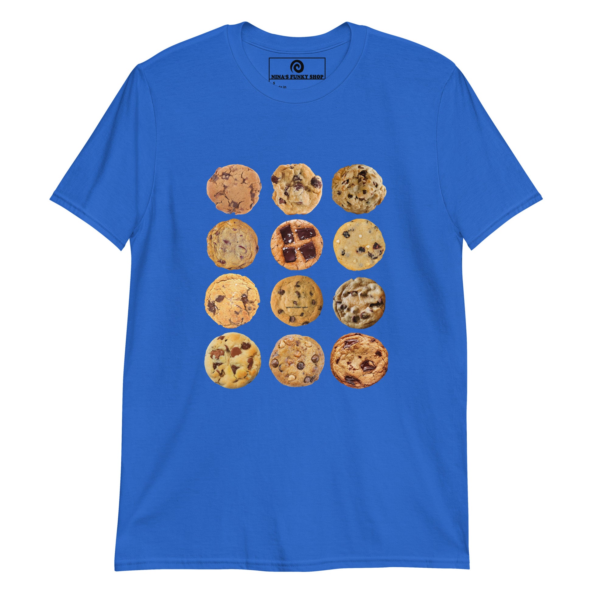 Royal Blue 12 Chocolate Chip Cookies T-Shirt