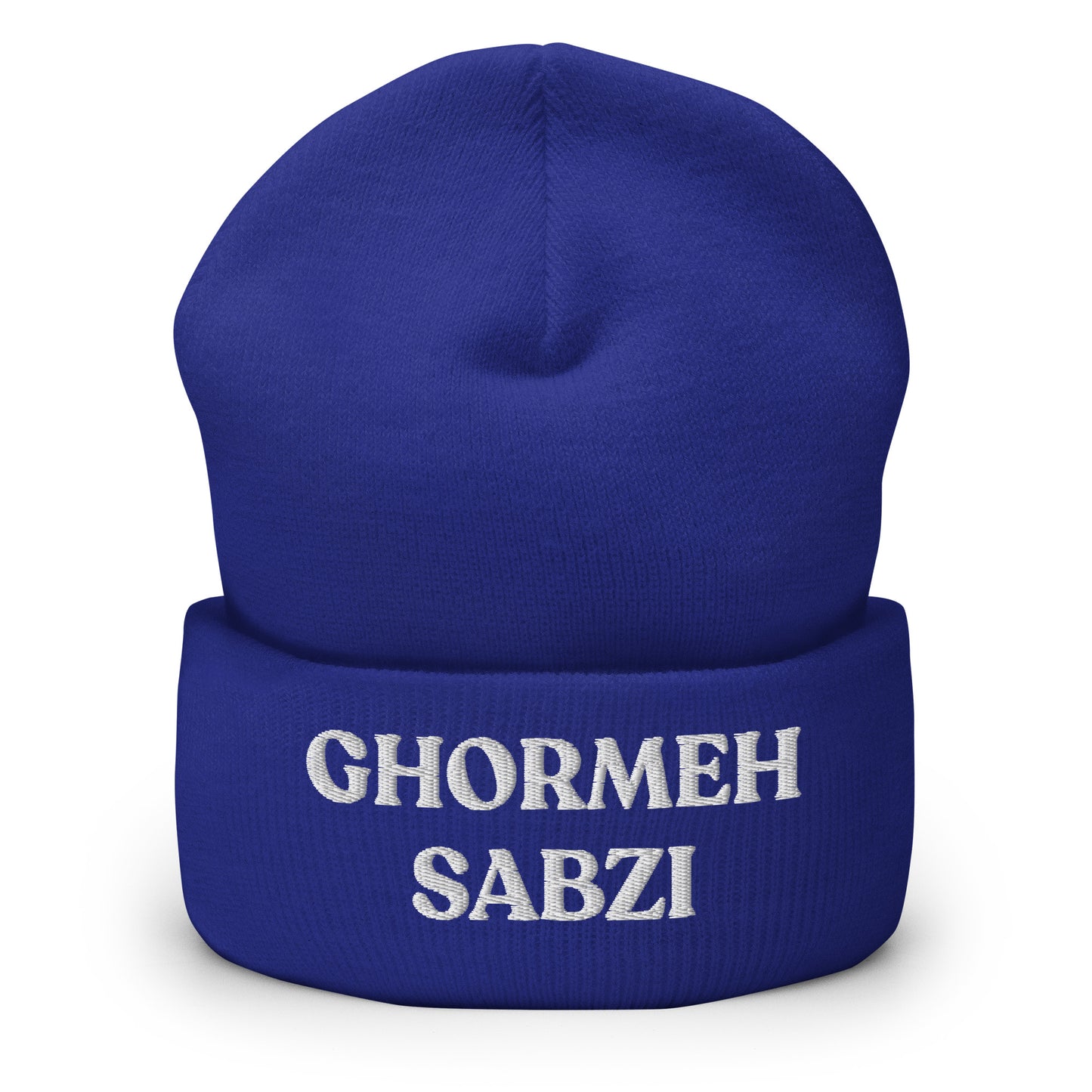 Royal Blue Ghormeh Sabzi Beanie