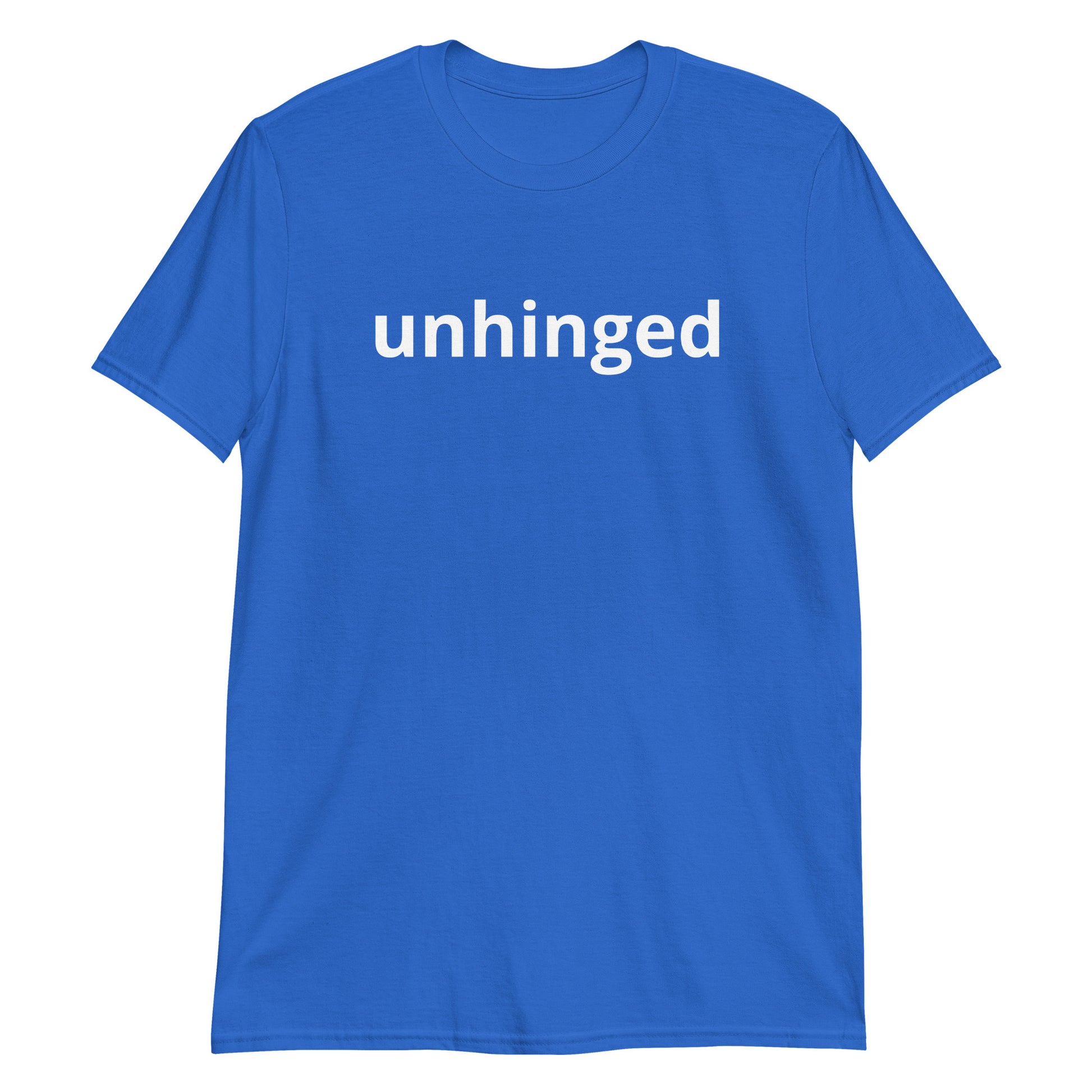 Royal Blue Unhinged T-Shirt