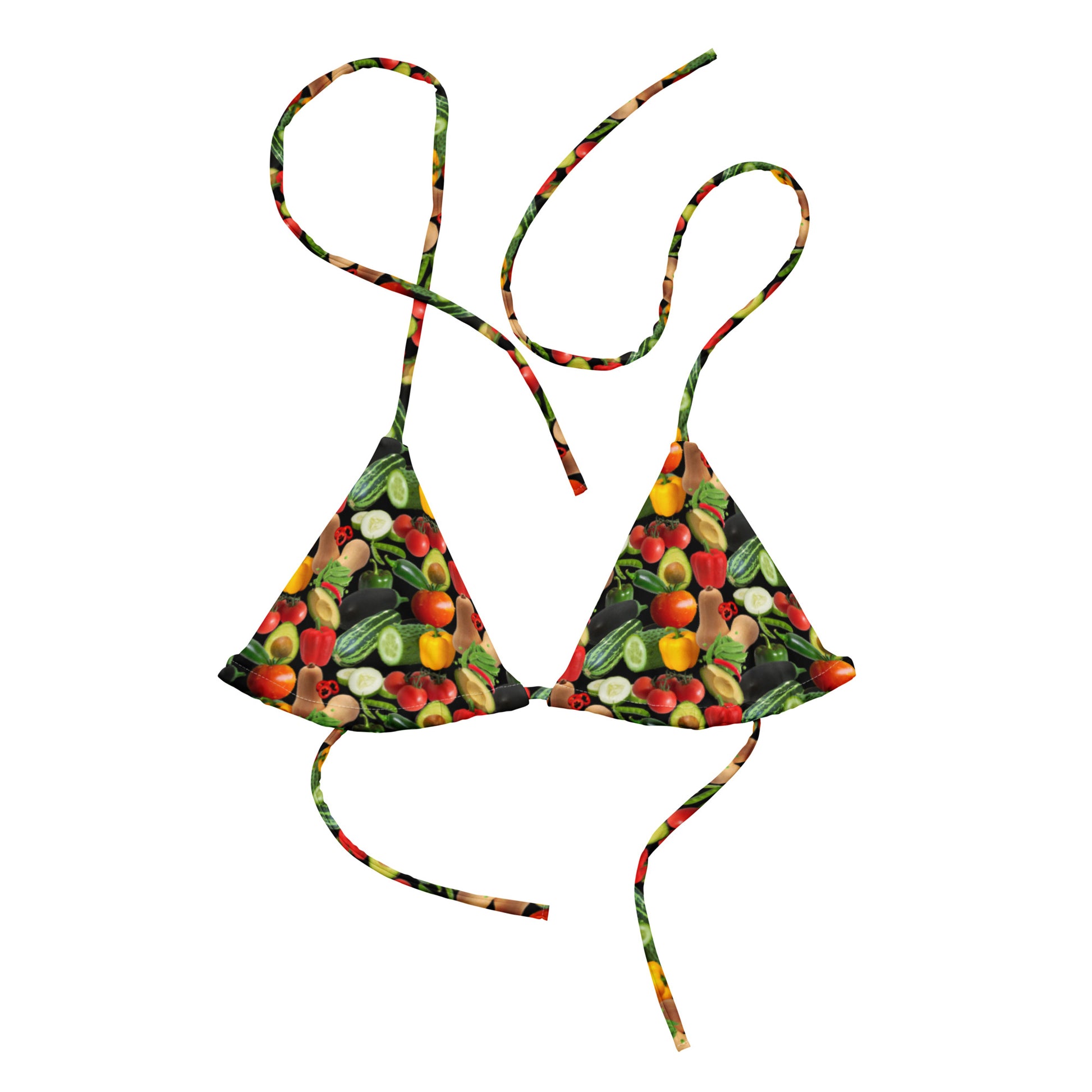 Technically Fruits Recycled Bikini Top