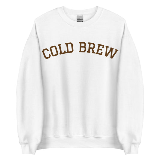 White Cold Brew Sweatshirt
