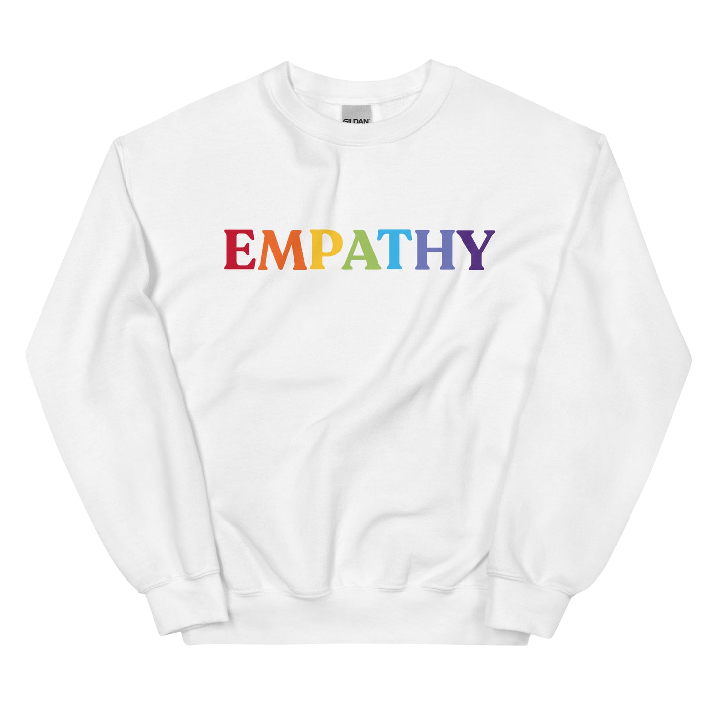 White Empathy Sweatshirt