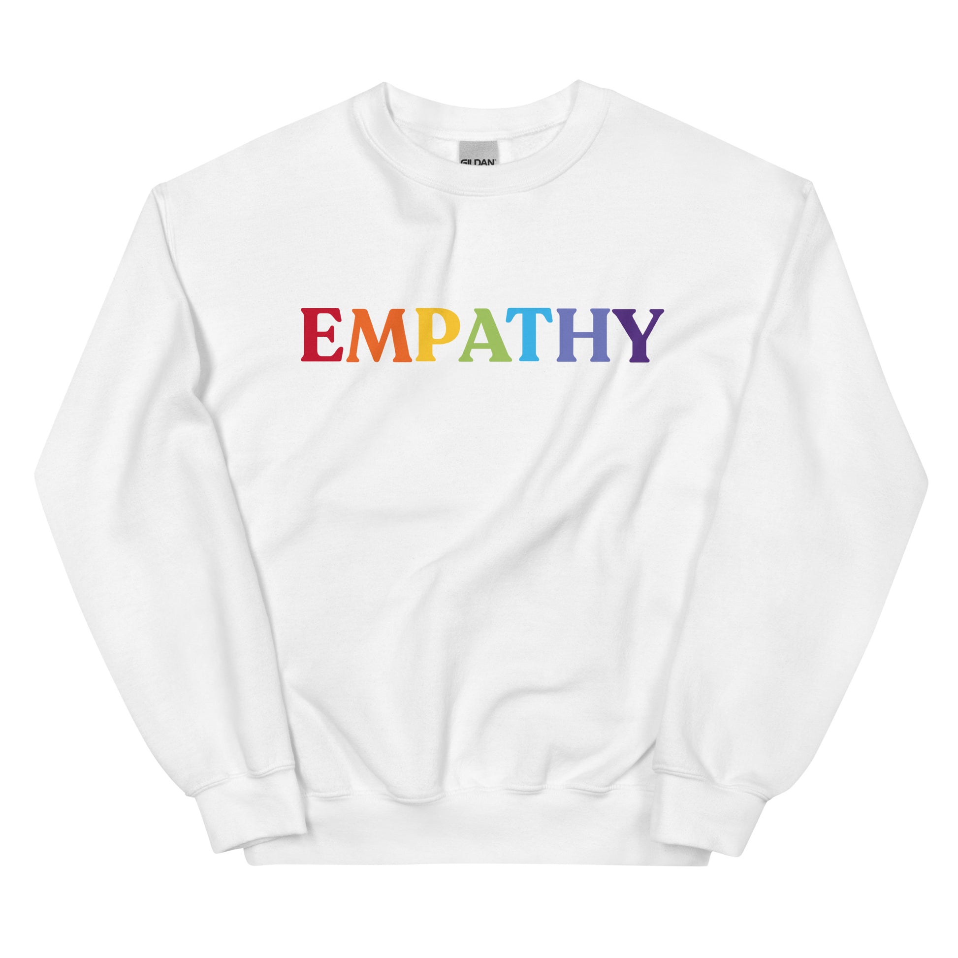 White Empathy Sweatshirt