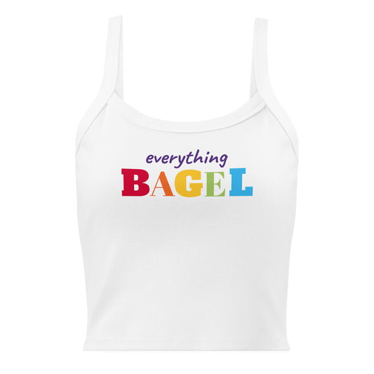 White Everything Bagel Pride Tank Top