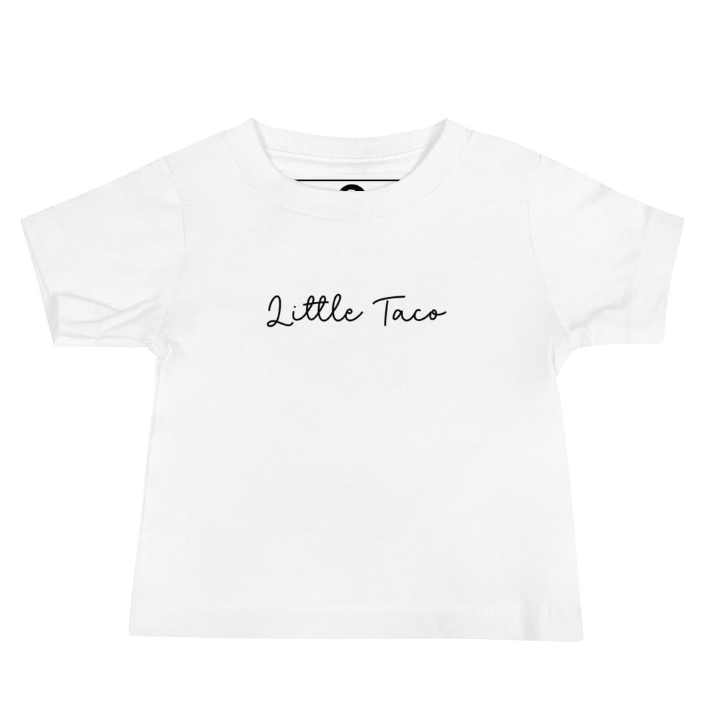 White Little Taco Baby T-Shirt