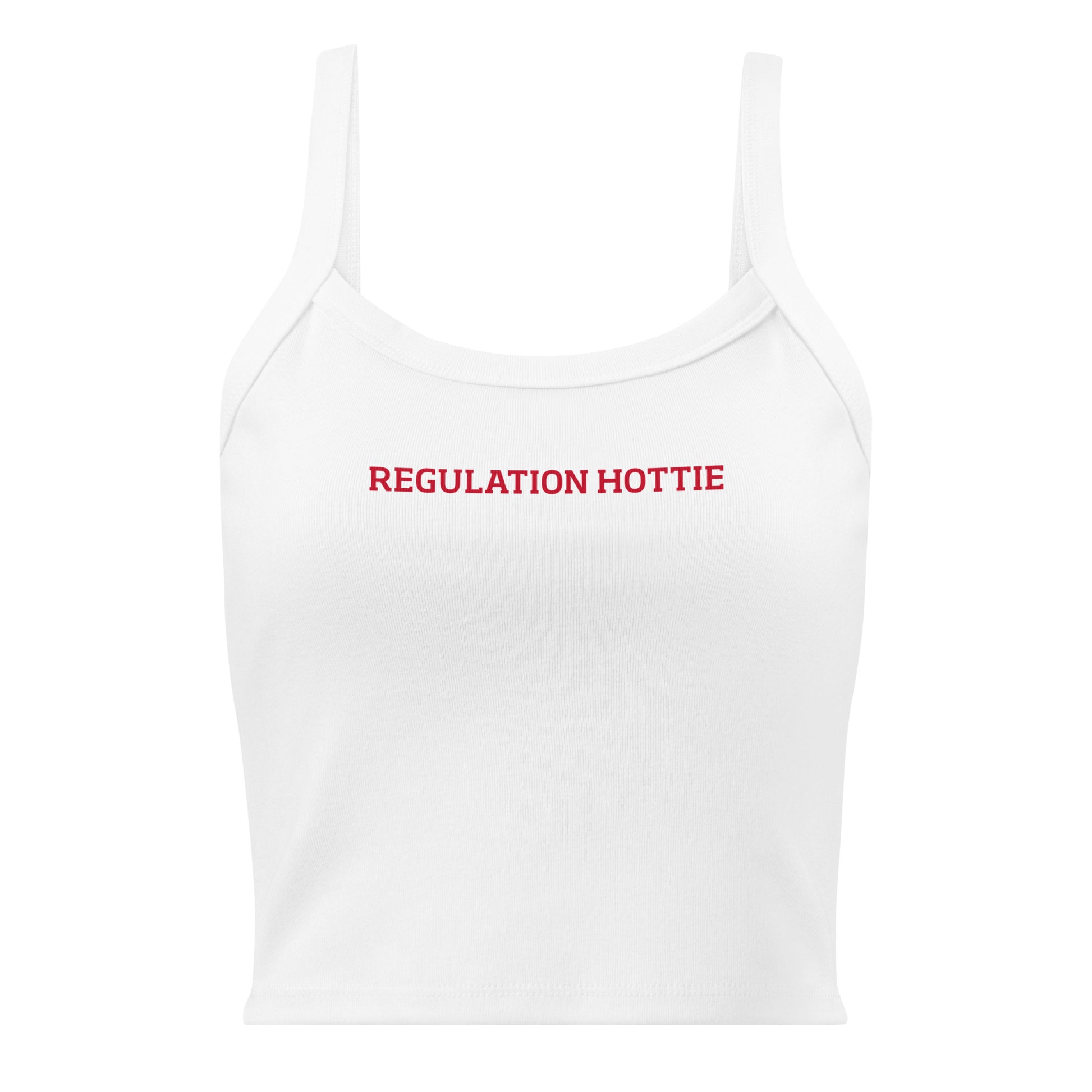 White Regulation Hottie Tank Top