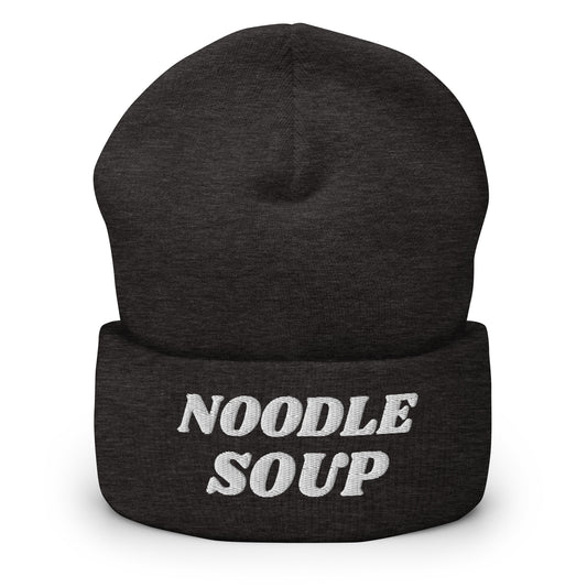 Noodle Soup Cuffed Beanie