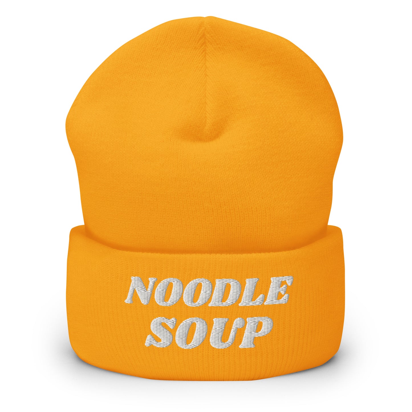 Noodle Soup Cuffed Beanie