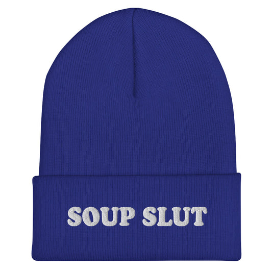 Soup Slut Cuffed Beanie