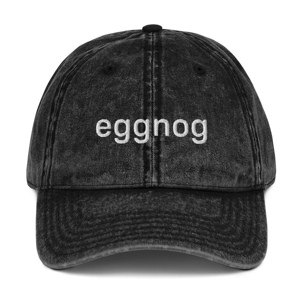Black eggnog dad hat from Nina's Funky Shop by ninanush - This eggnog dad hat is comfortable, unique and makes the perfect hat for foodies and eggnog enthusiasts. Stand out, drink your favorite seasonal beverage and add a little personality to your style in this funny dad hat for eggnog lovers. Celebrate your favorite food and drinks in our funky foodie apparel, made just for you.