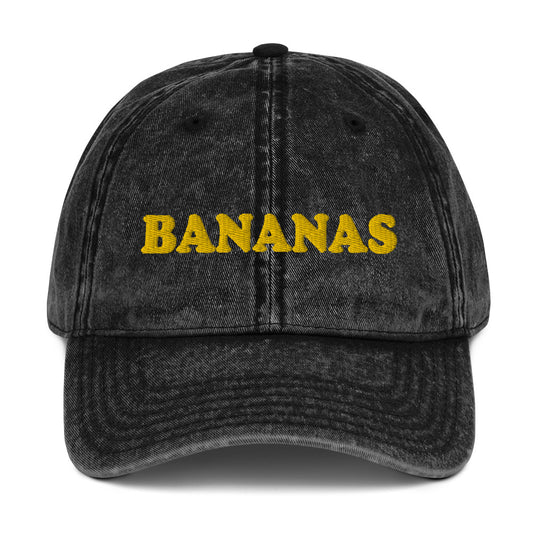 Bananas Vintage Dad Hat