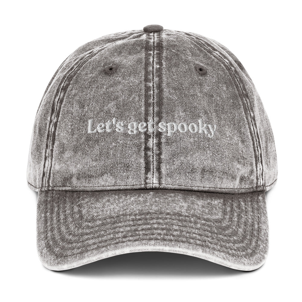 Let's Get Spooky Vintage Dad Hat