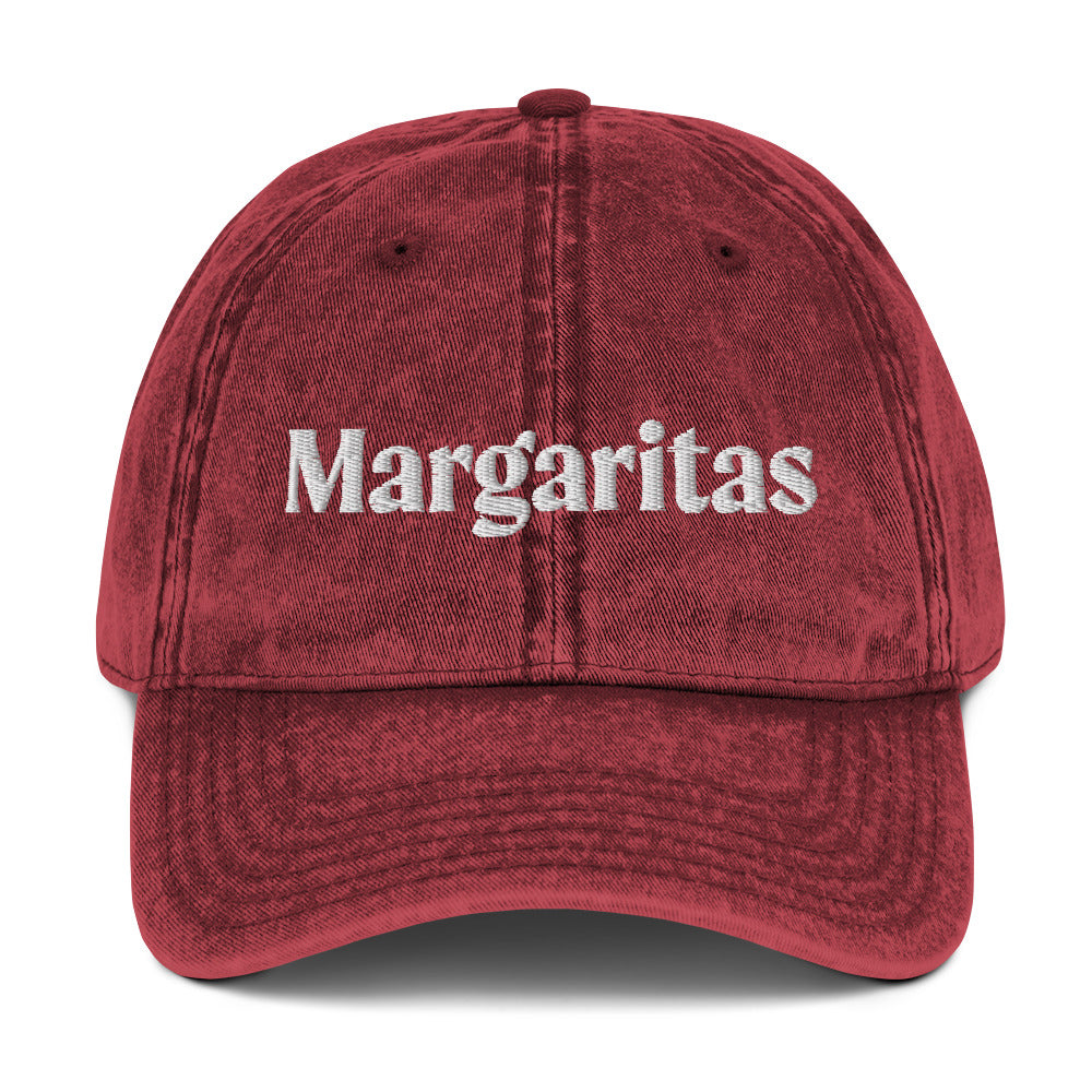 Maroon margarita dad hat - Calling all margarita lovers! Drink margaritas in this unisex embroidered dad hat. It's comfortable, comes in a variety of colors and is designed for margarita enthusiasts. Show off your love of margaritas in this funny dad hat for cocktail lovers. It's a statement hat for margarita drinkers and foodies of all kinds.