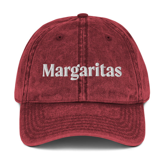 Maroon margarita dad hat - Calling all margarita lovers! Drink margaritas in this unisex embroidered dad hat. It's comfortable, comes in a variety of colors and is designed for margarita enthusiasts. Show off your love of margaritas in this funny dad hat for cocktail lovers. It's a statement hat for margarita drinkers and foodies of all kinds.