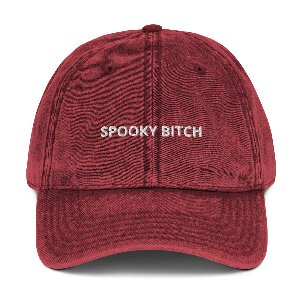 Spooky Bitch Vintage Dad Hat