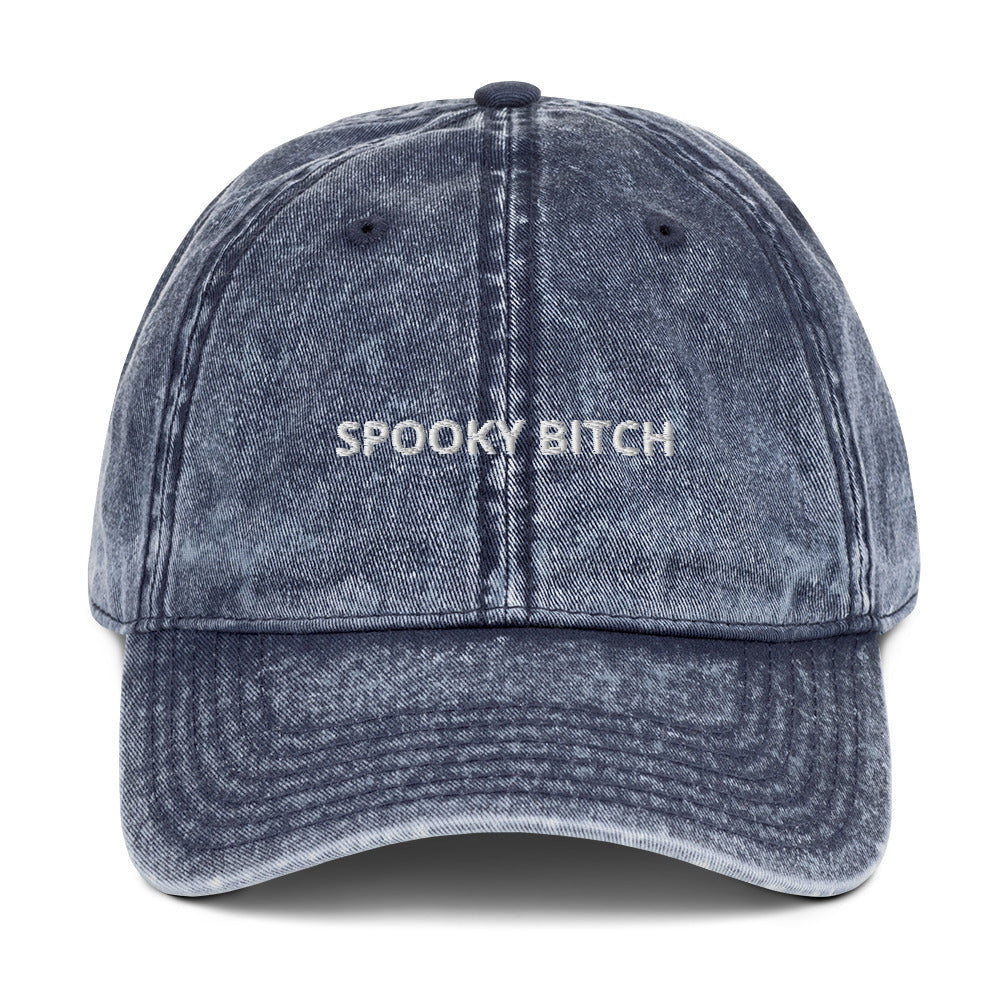 Spooky Bitch Vintage Dad Hat